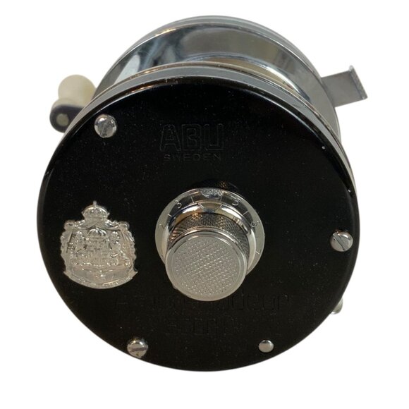 Vintage ABU Sweden Ambassadeur 5000C Fishing Reel Black Chrome - Picture 3 of 11